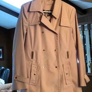 Calvin Klein Baby Pink Dress Coat